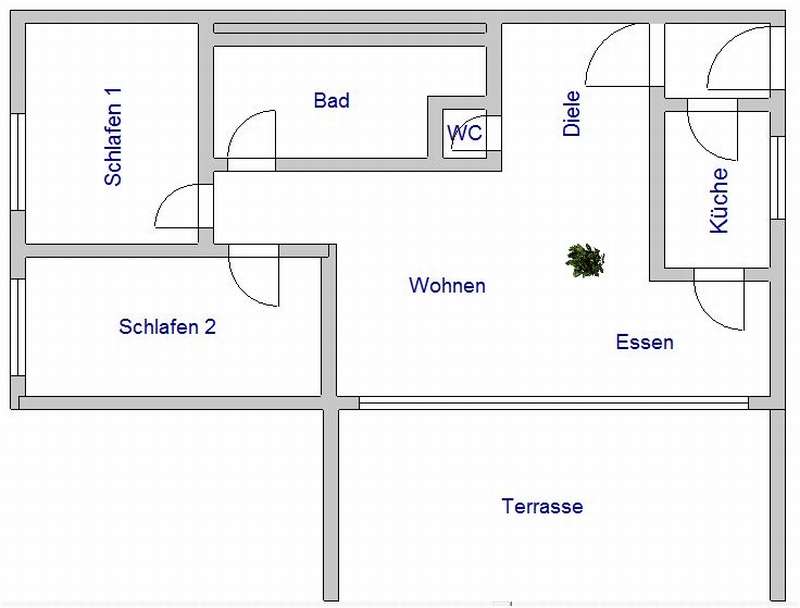 Schwarzwald Ferienwohnung mit kompletter Ausstattung und großer Terrrasse